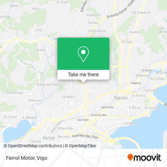 Ferrol Motor map