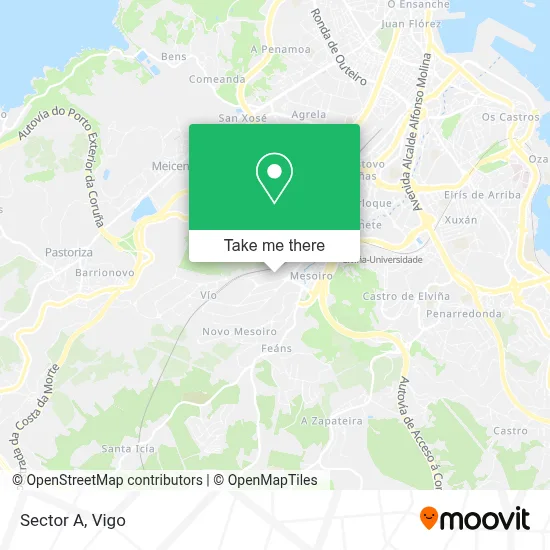 Sector A map