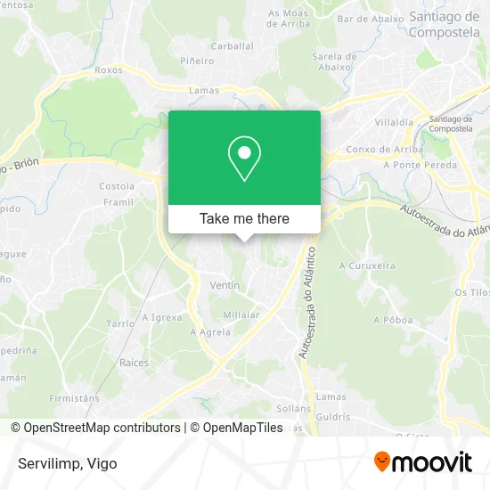 Servilimp map