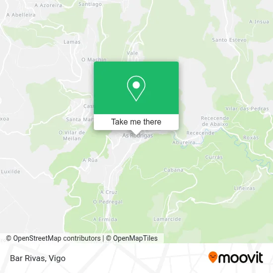 Bar Rivas map