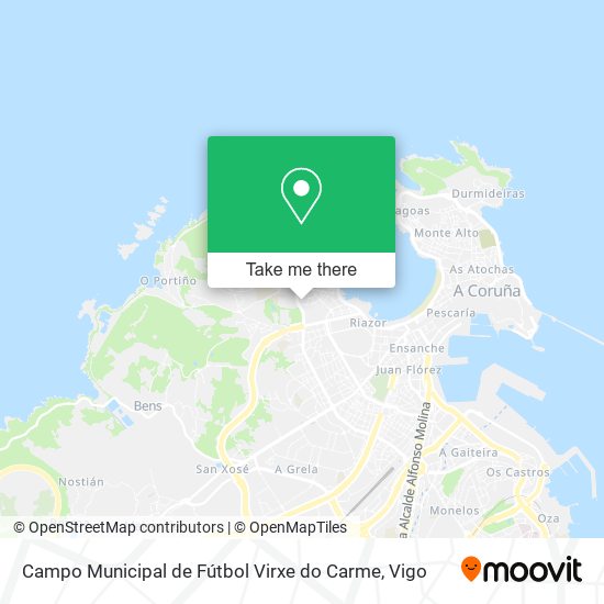 Campo Municipal de Fútbol Virxe do Carme map