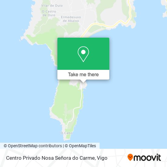 Centro Privado Nosa Señora do Carme map