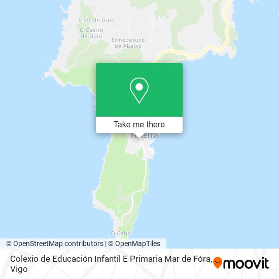 Colexio de Educación Infantil E Primaria Mar de Fóra map