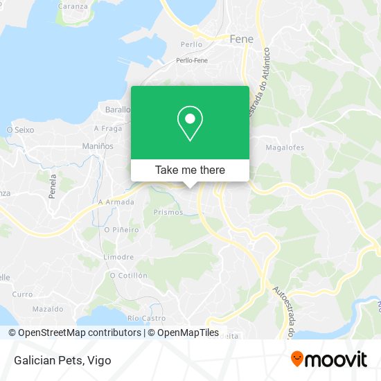 Galician Pets map