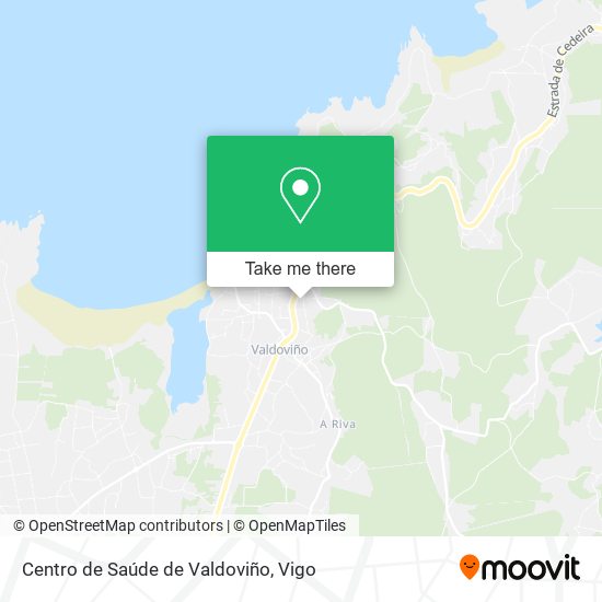 Centro de Saúde de Valdoviño map