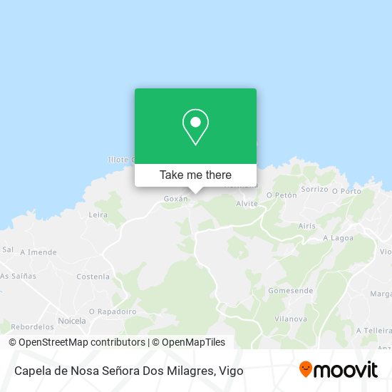 Capela de Nosa Señora Dos Milagres map