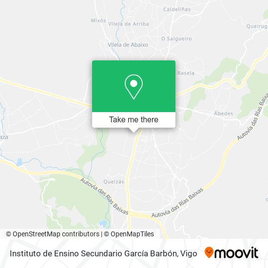 Instituto de Ensino Secundario García Barbón map