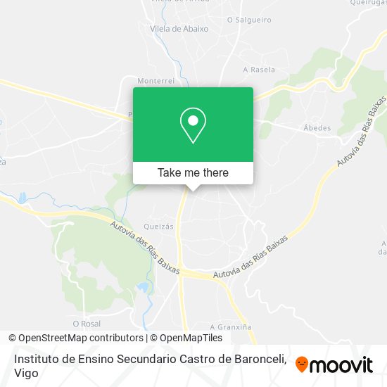 Instituto de Ensino Secundario Castro de Baronceli map