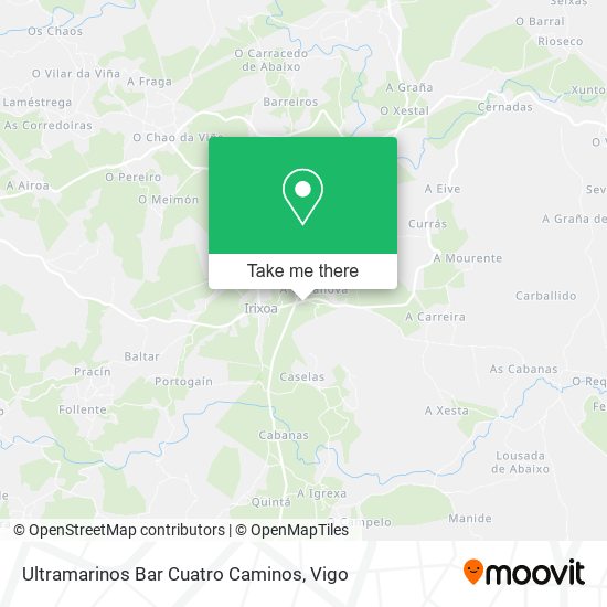 Ultramarinos Bar Cuatro Caminos map