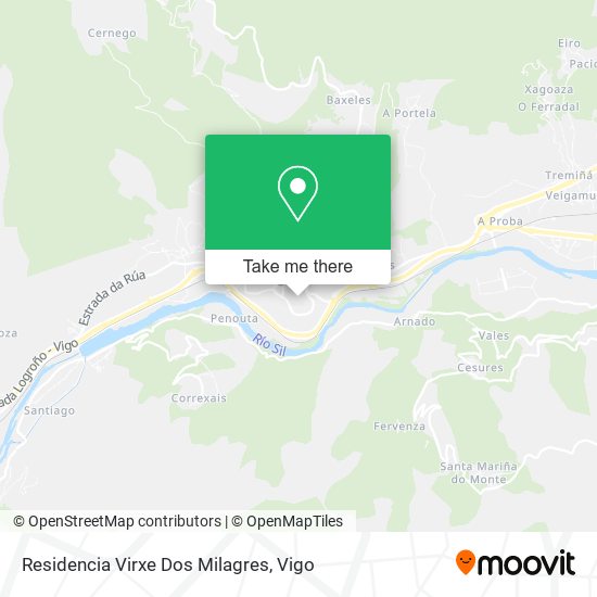 Residencia Virxe Dos Milagres map