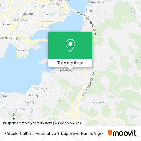 Círculo Cultural Recreativo Y Deportivo Perlío map