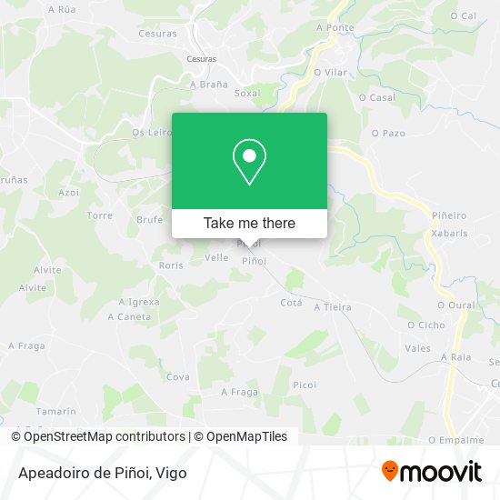 Apeadoiro de Piñoi map