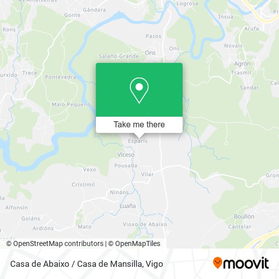 Casa de Abaixo / Casa de Mansilla map