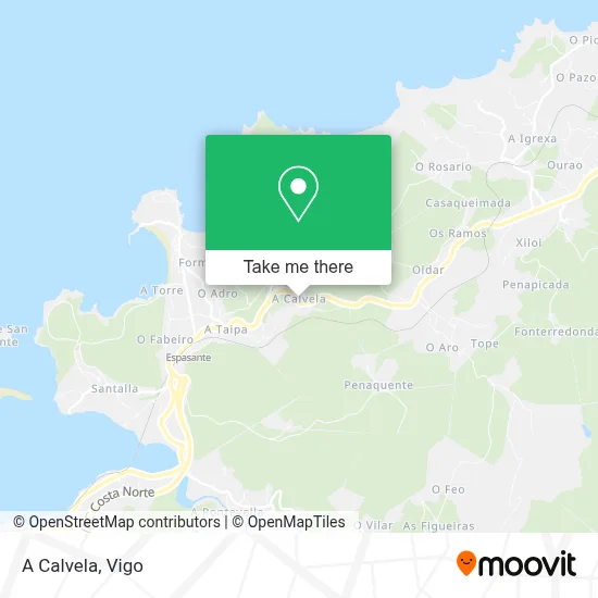 A Calvela map