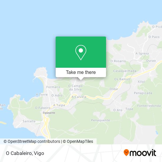 O Cabaleiro map