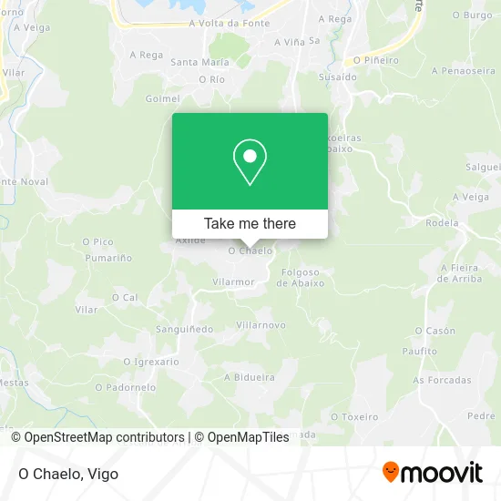 O Chaelo map