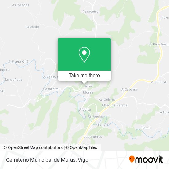 Cemiterio Municipal de Muras map