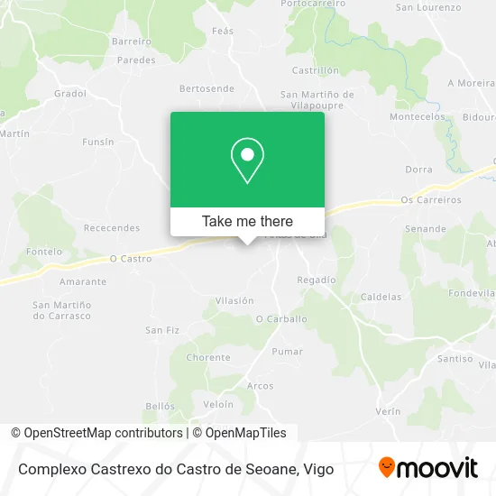Complexo Castrexo do Castro de Seoane map