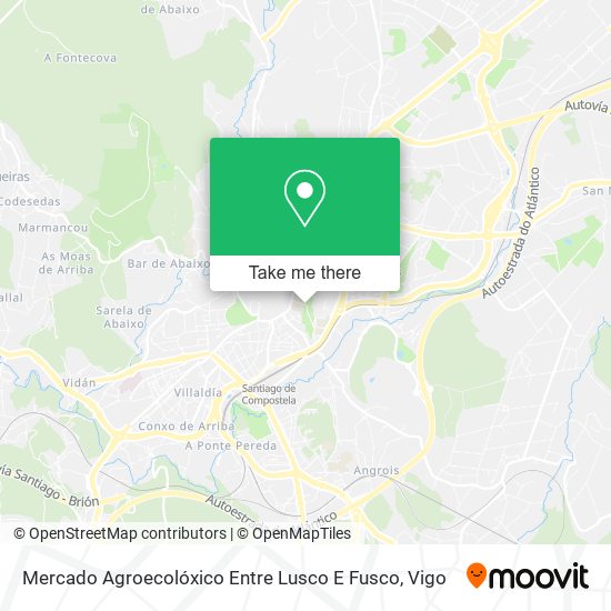 Mercado Agroecolóxico Entre Lusco E Fusco map