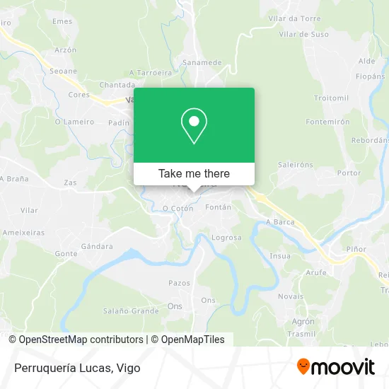 Perruquería Lucas map