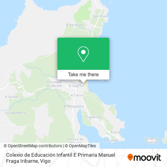 Colexio de Educación Infantil E Primaria Manuel Fraga Iribarne map