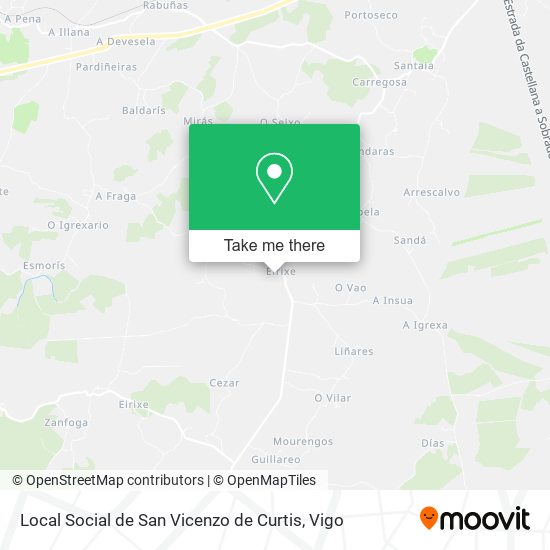 Local Social de San Vicenzo de Curtis map