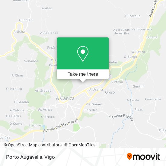 Porto Augavella map