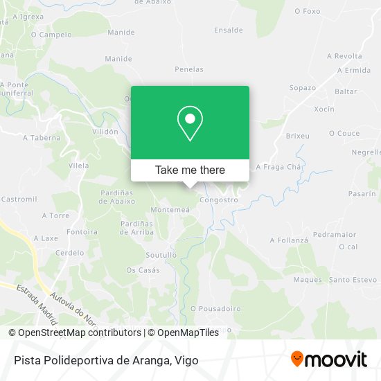 Pista Polideportiva de Aranga map