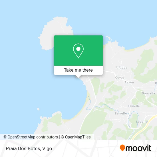 Praia Dos Botes map