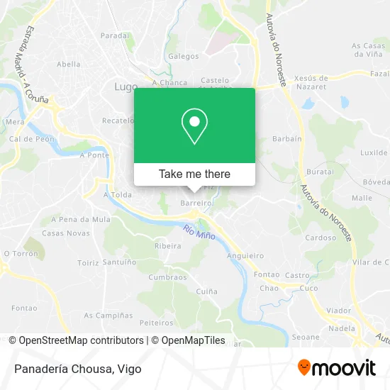 Panadería Chousa map