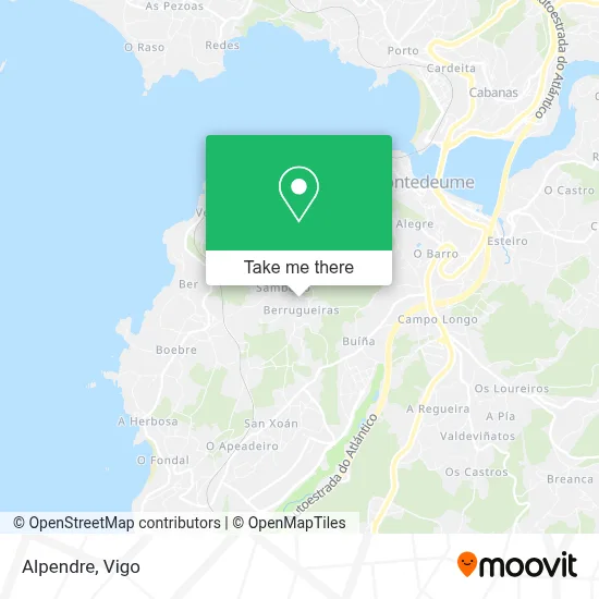 Alpendre map