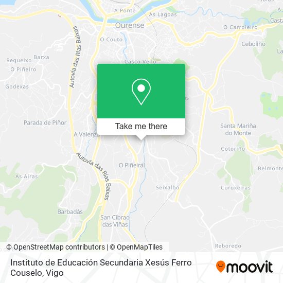 Instituto de Educación Secundaria Xesús Ferro Couselo map