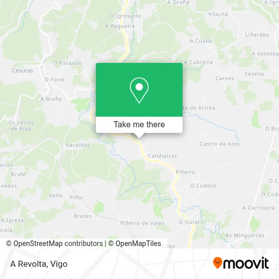 A Revolta map