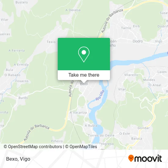 Bexo map