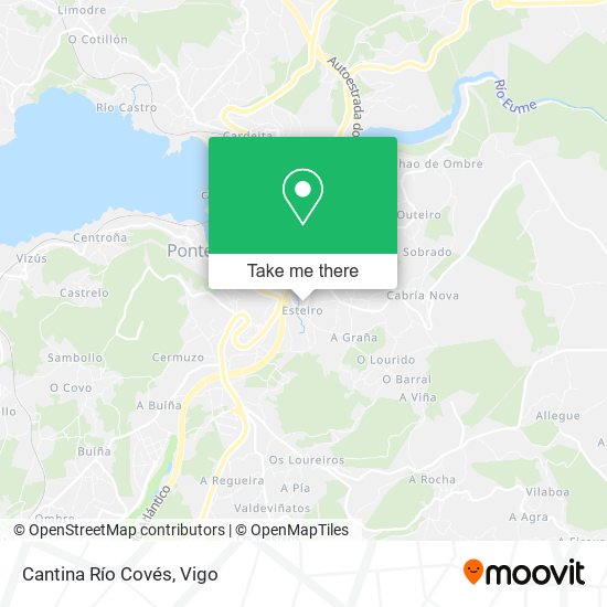 Cantina Río Covés map