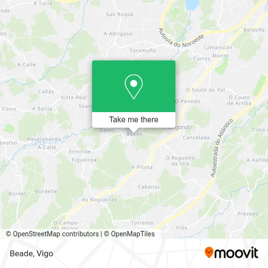 Beade map