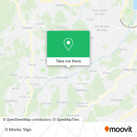 O Monte map