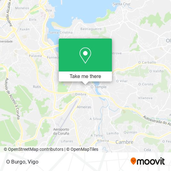 O Burgo map