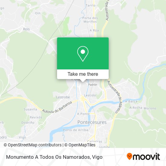 Monumento A Todos Os Namorados map