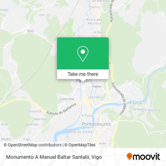 Monumento A Manuel Baltar Santaló map