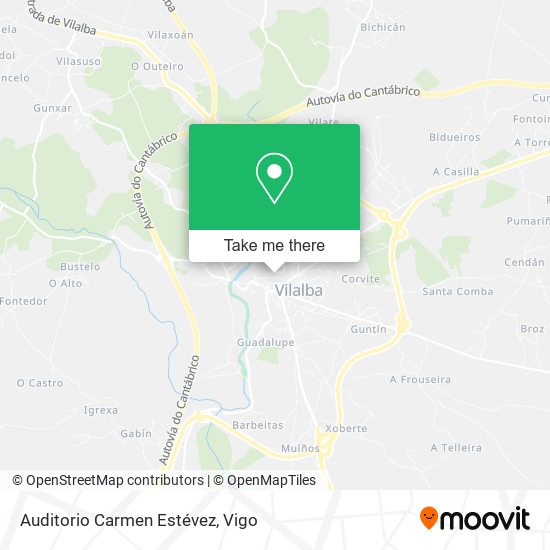 Auditorio Carmen Estévez map