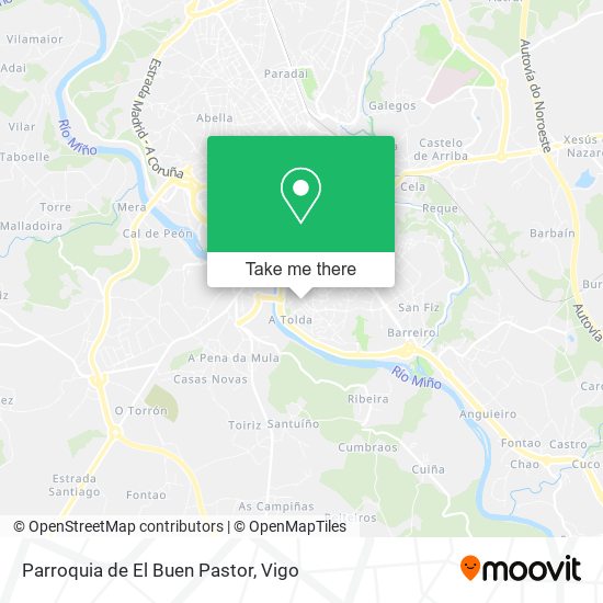 Parroquia de El Buen Pastor map