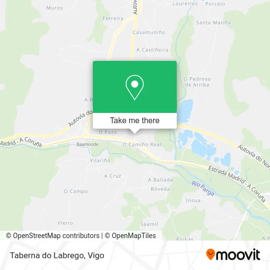 Taberna do Labrego map