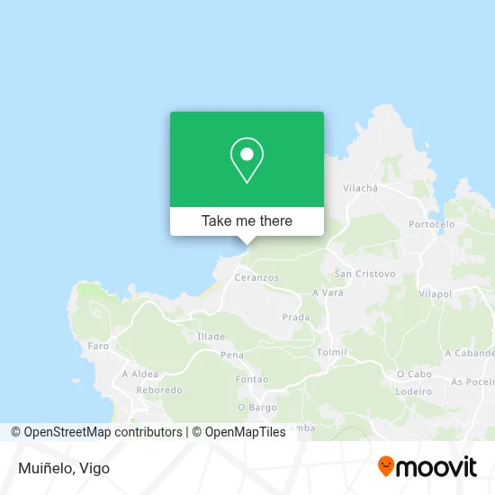 Muiñelo map