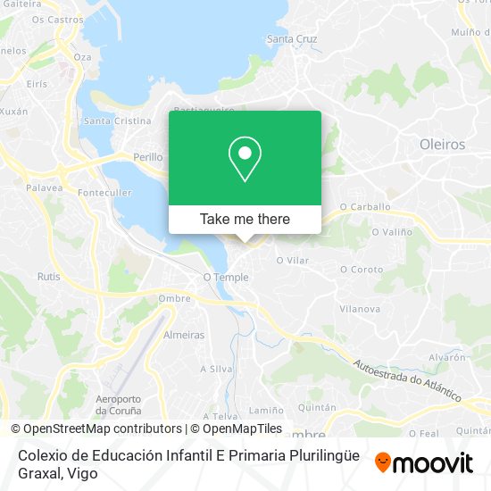 Colexio de Educación Infantil E Primaria Plurilingüe Graxal map