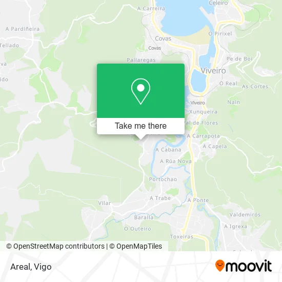 mapa Areal