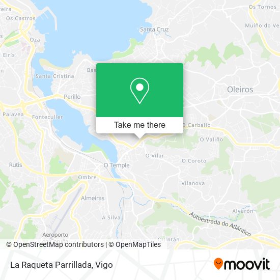 La Raqueta Parrillada map