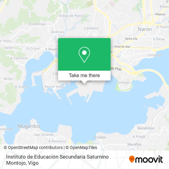 Instituto de Educación Secundaria Saturnino Montojo map