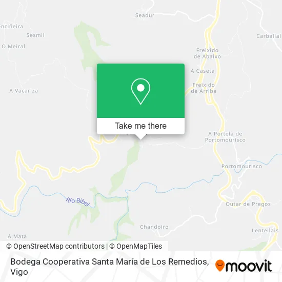 Bodega Cooperativa Santa María de Los Remedios map