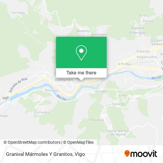 Granival Mármoles Y Granitos map